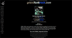 Desktop Screenshot of grandfunkrock.com